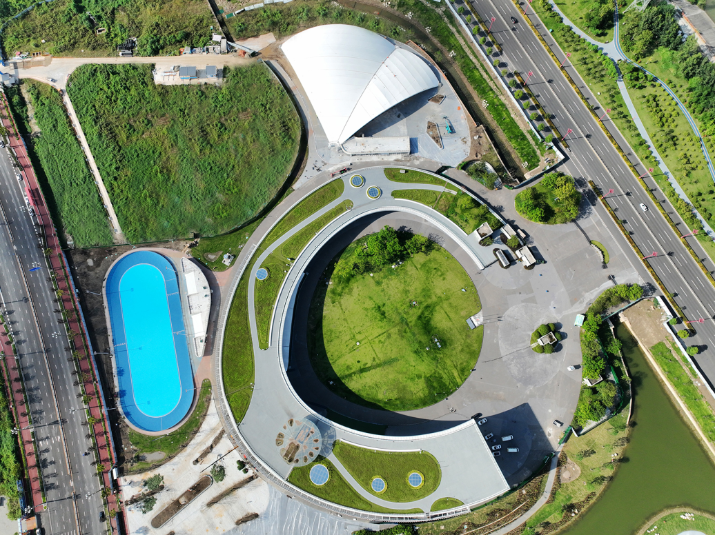 眉山国际轮滑滑板中心已全面竣工，云顶国际实力铸就西部滑板运动新地标！